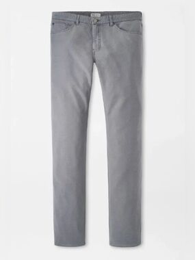 Peter Millar Coastline Five-Pocket Pants Size 34X34 Gray NWT